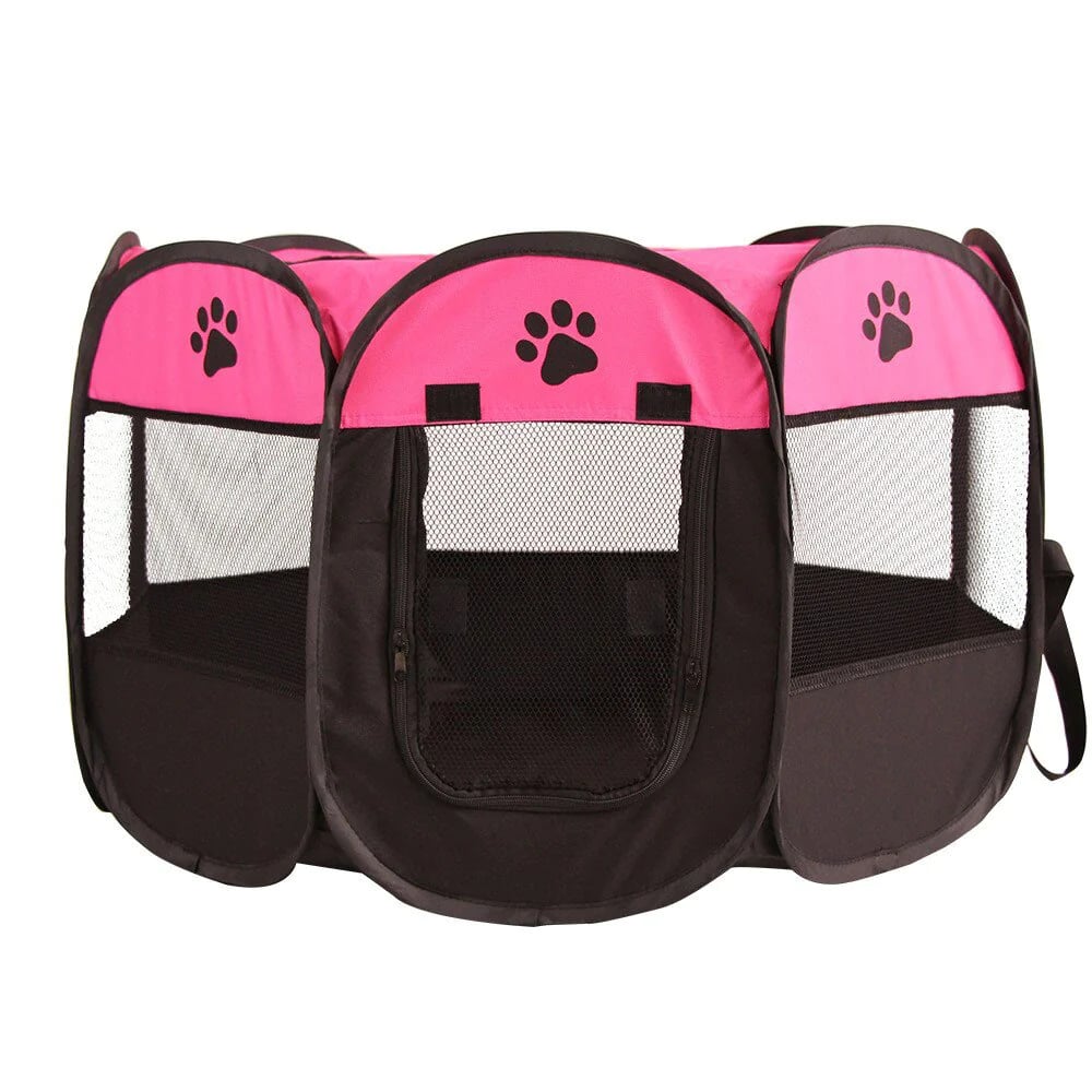 Parc portable pliable et léger pour animaux de compagnie