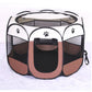 Parc portable pliable et léger pour animaux de compagnie