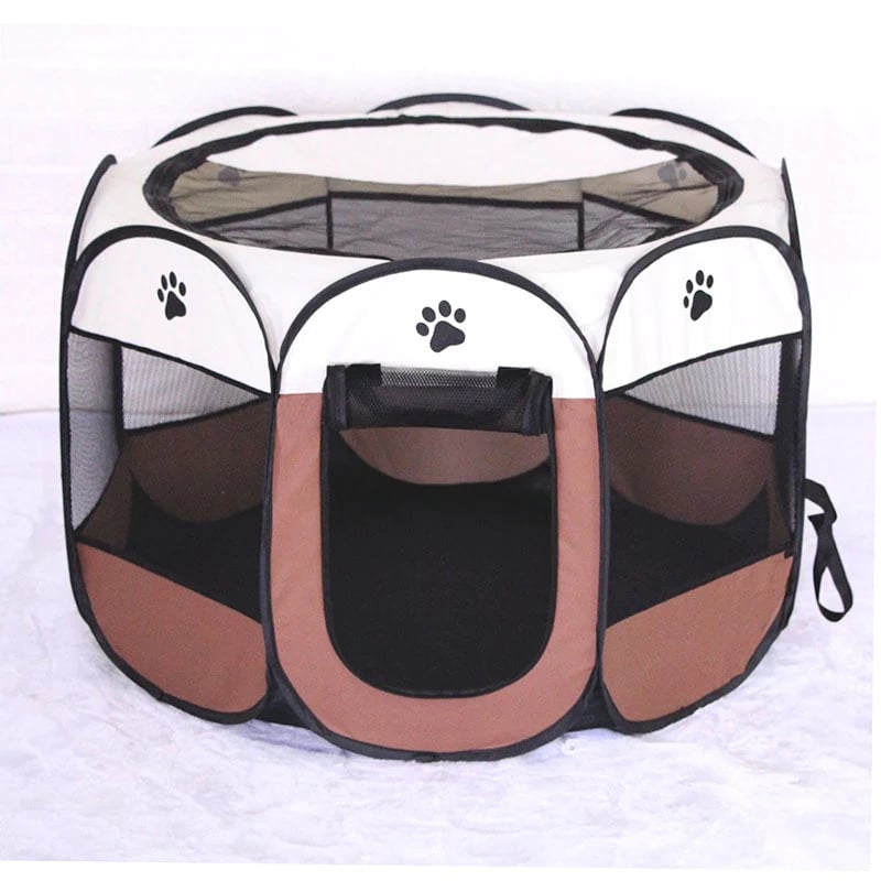 Parc portable pliable et léger pour animaux de compagnie