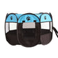 Parc portable pliable et léger pour animaux de compagnie