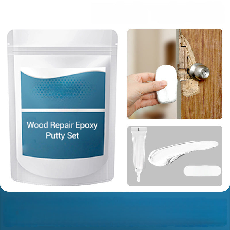 📢📢50 % DE RÉDUCTION !! ⏰Kit Mastic Époxy Bois – Rebouchage Facile, Adhérence Forte, Finition Invisible ✨
