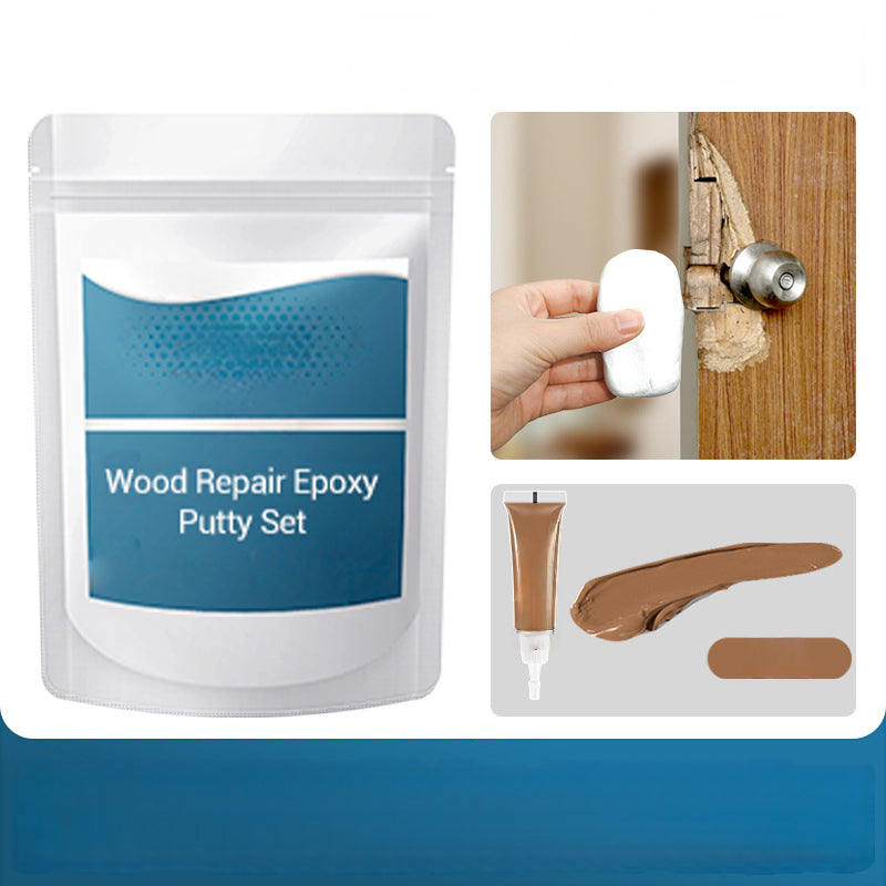 📢📢50 % DE RÉDUCTION !! ⏰Kit Mastic Époxy Bois – Rebouchage Facile, Adhérence Forte, Finition Invisible ✨