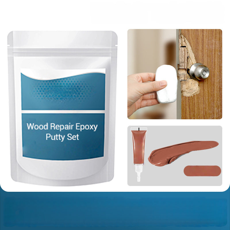 📢📢50 % DE RÉDUCTION !! ⏰Kit Mastic Époxy Bois – Rebouchage Facile, Adhérence Forte, Finition Invisible ✨
