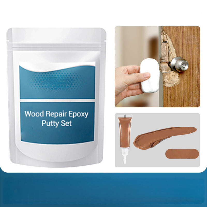 📢📢50 % DE RÉDUCTION !! ⏰Kit Mastic Époxy Bois – Rebouchage Facile, Adhérence Forte, Finition Invisible ✨