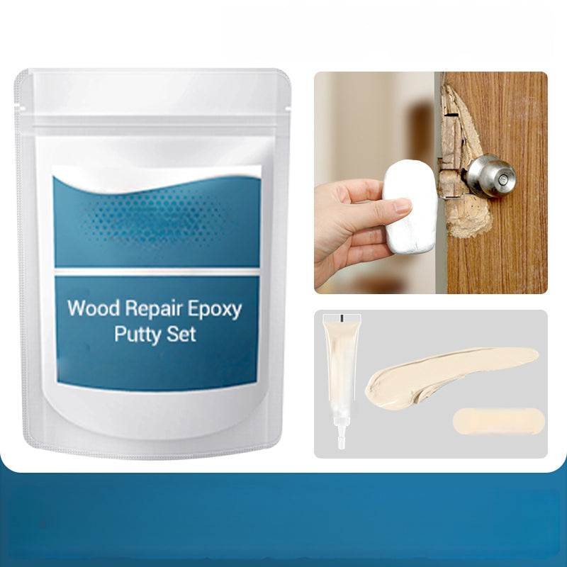 📢📢50 % DE RÉDUCTION !! ⏰Kit Mastic Époxy Bois – Rebouchage Facile, Adhérence Forte, Finition Invisible ✨