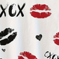 👔 PROMO LIMITÉE 50% DE RÉDUCTION ! ✨ Chemise Homme Imprimé Baisers – Léger, Infroissable, XOXO 💋