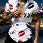 👔 PROMO LIMITÉE 50% DE RÉDUCTION ! ✨ Chemise Homme Imprimé Baisers – Léger, Infroissable, XOXO 💋