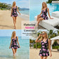 🌺PROMO FLASH 50%👙Maillot de Bain 1 Pièce Femme Imprimé Floral – Dos Nu, Coupe Galbante, Tissu Élastique, Pour Plage & Piscine 🌊