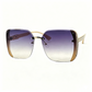 🕶️PROMO LIMITÉE 50% DE RÉDUCTION💥Lunettes Soleil Carrées Oversize Sans Monture – Verres Dégradés, Pailletés, Protection UV✨