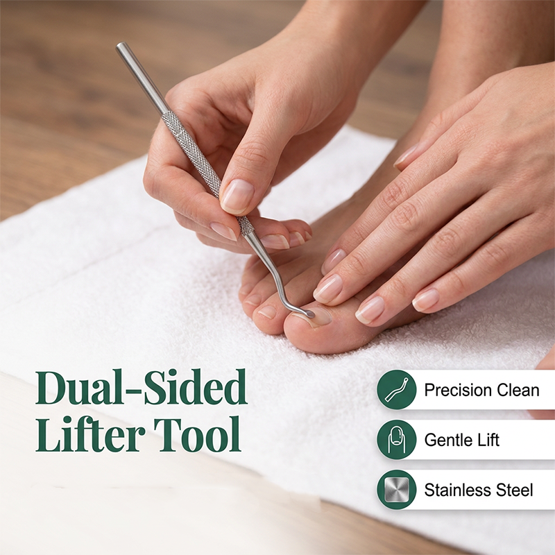 💅✂️ Kit coupe-ongles pro 3 pièces – Lames courbées et précises, soin à domicile, des outils adaptés aux mains et aux pieds pour une coupe nette, sûre et confortable 🏠✨