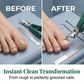 💅✂️ Kit coupe-ongles pro 3 pièces – Lames courbées et précises, soin à domicile, des outils adaptés aux mains et aux pieds pour une coupe nette, sûre et confortable 🏠✨