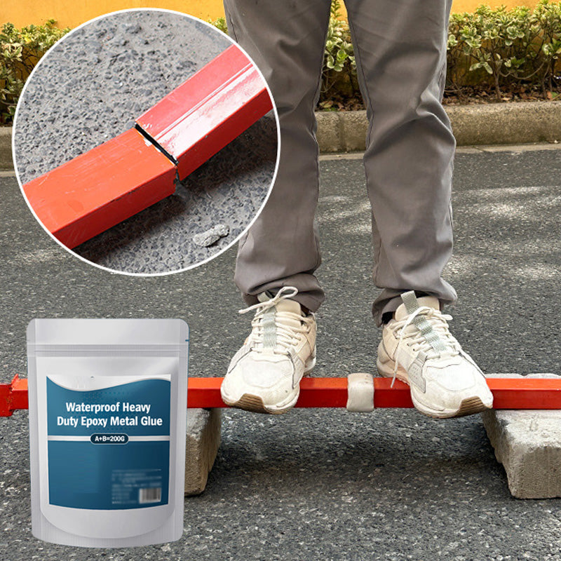 🛠️Colle époxy imperméable et résistante pour métaux