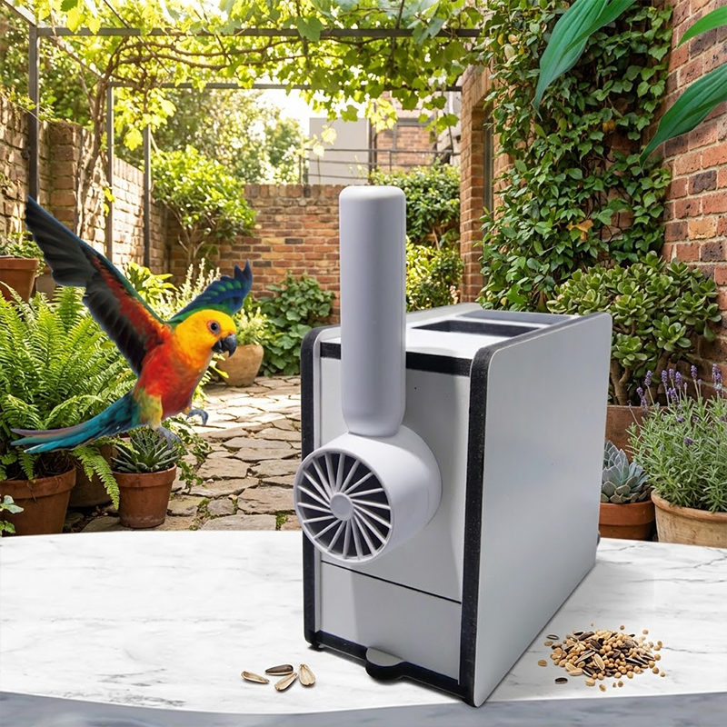 🐦 PROMO LIMITÉE -50% ! ✨ Séparateur de Coques de Graines pour Oiseaux Rechargeable – Flux d'Air, Design Compact & Construction Robuste 🌿