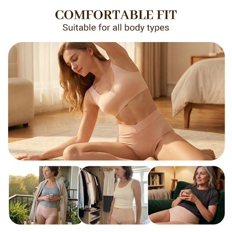 🎉Slips taille haute anti-fuites