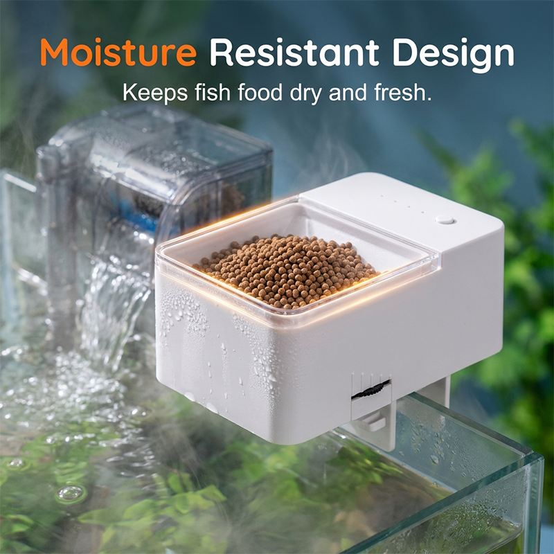 📢📢50 % de réduction⏰Distributeur automatique de nourriture pour poissons avec minuterie