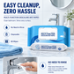 Lingettes nettoyantes détartrées multifonctions pour salle de bain