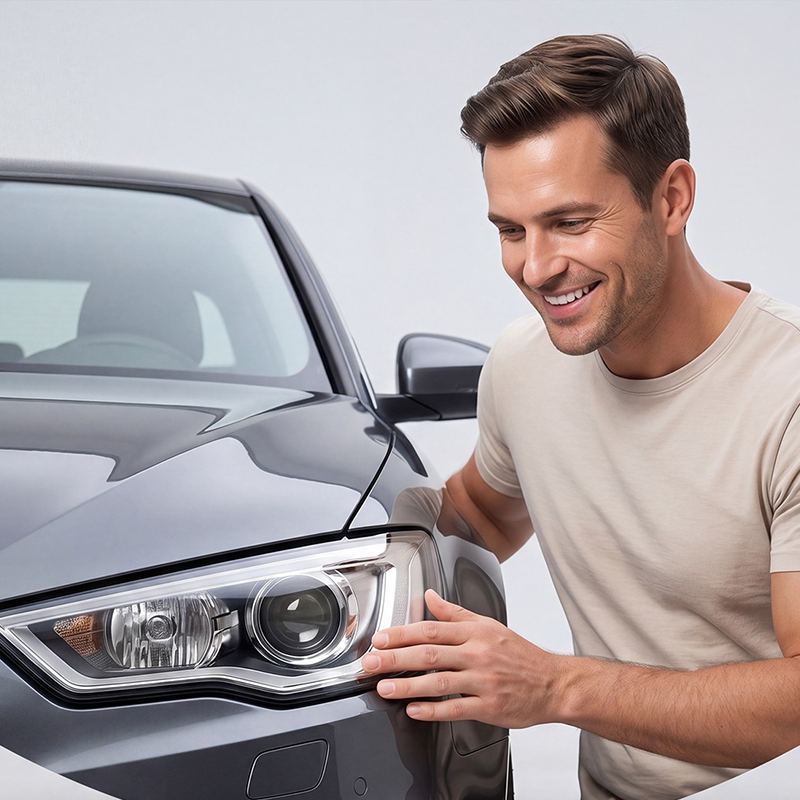 🚗 PROMO LIMITÉE 50% DE RÉDUCTION ! 💥 Liquide Rénovation Phares Ultime – Anti-Jaunissement, Protection UV, Kit Complet ✨