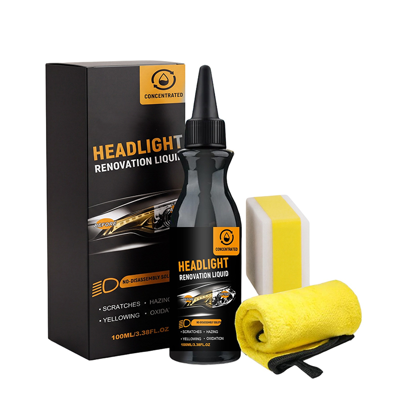 🚗 PROMO LIMITÉE 50% DE RÉDUCTION ! 💥 Liquide Rénovation Phares Ultime – Anti-Jaunissement, Protection UV, Kit Complet ✨