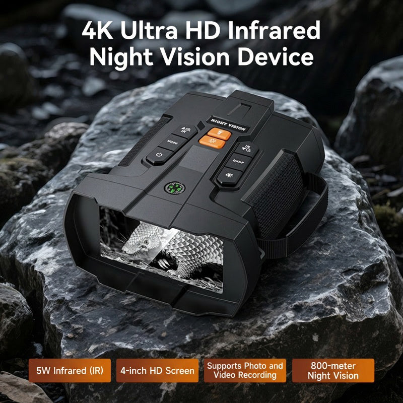 🔭OFFRE LIMITÉE : 50% DE RÉDUCTION🌙Jumelles de vision nocturne HD 800 m – Clarté 4K, mode jour/nuit, infrarouge puissant ⚡