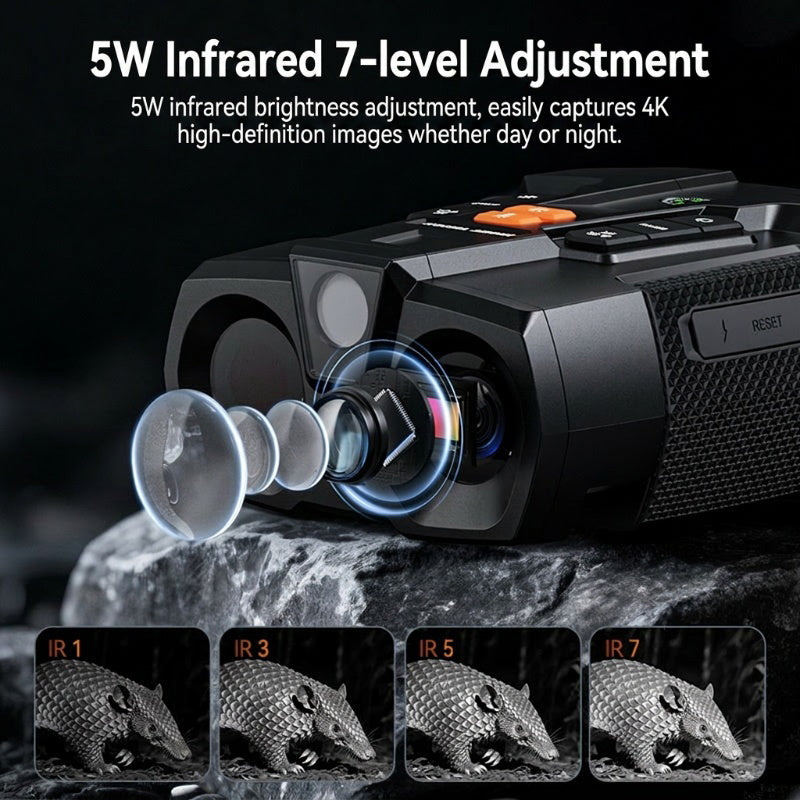 🔭OFFRE LIMITÉE : 50% DE RÉDUCTION🌙Jumelles de vision nocturne HD 800 m – Clarté 4K, mode jour/nuit, infrarouge puissant ⚡