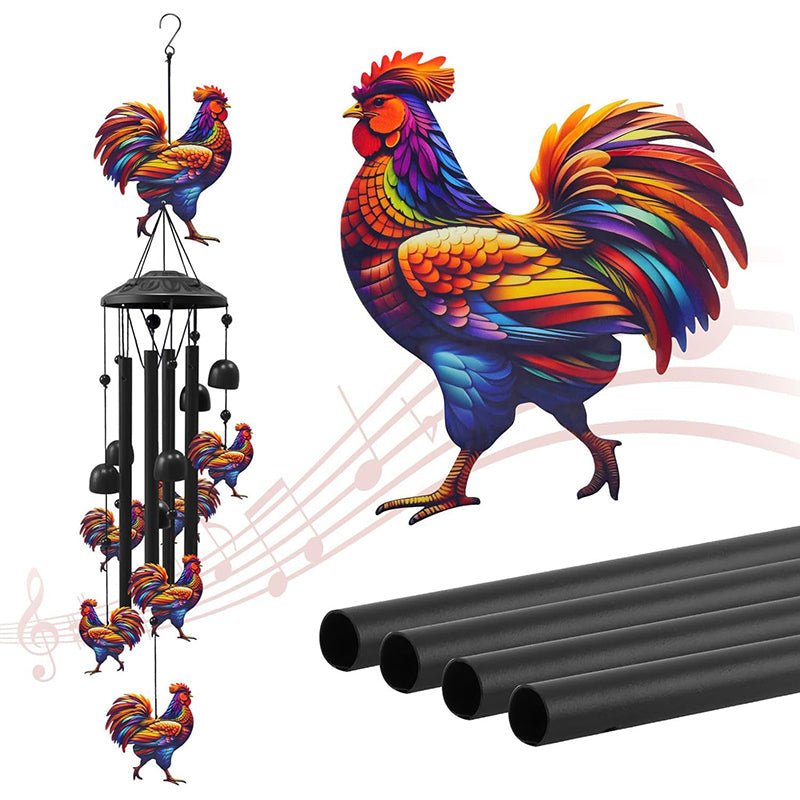 Carillons éoliens commémoratifs en métal vintage pour jardin