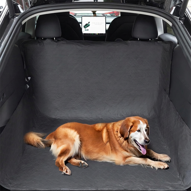 🚗50 % DE RÉDUCTION MAINTENANT⏰Tapis de coffre imperméable pour animaux de compagnie – Antidérapant et facile à nettoyer – Protège le coffre de la saleté, des taches et des poils – Idéal pour les chiens ou le matériel de plein air 🐕