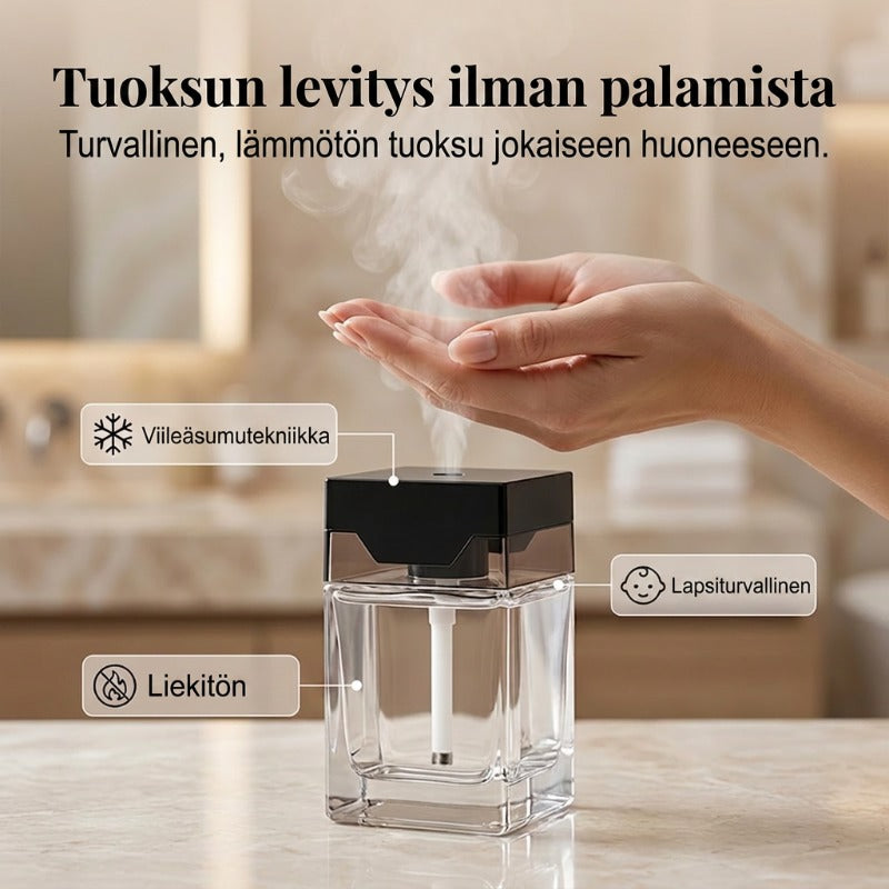 Flameless Essential Oil Diffuser with Long-Lasting Scent