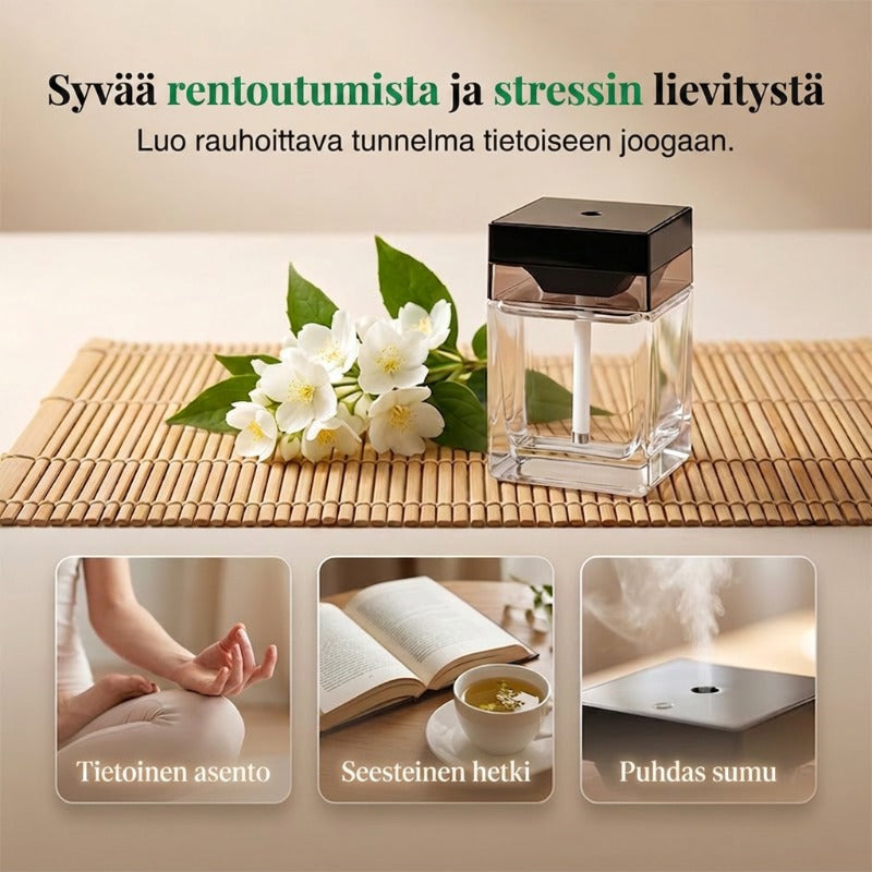 Flameless Essential Oil Diffuser with Long-Lasting Scent