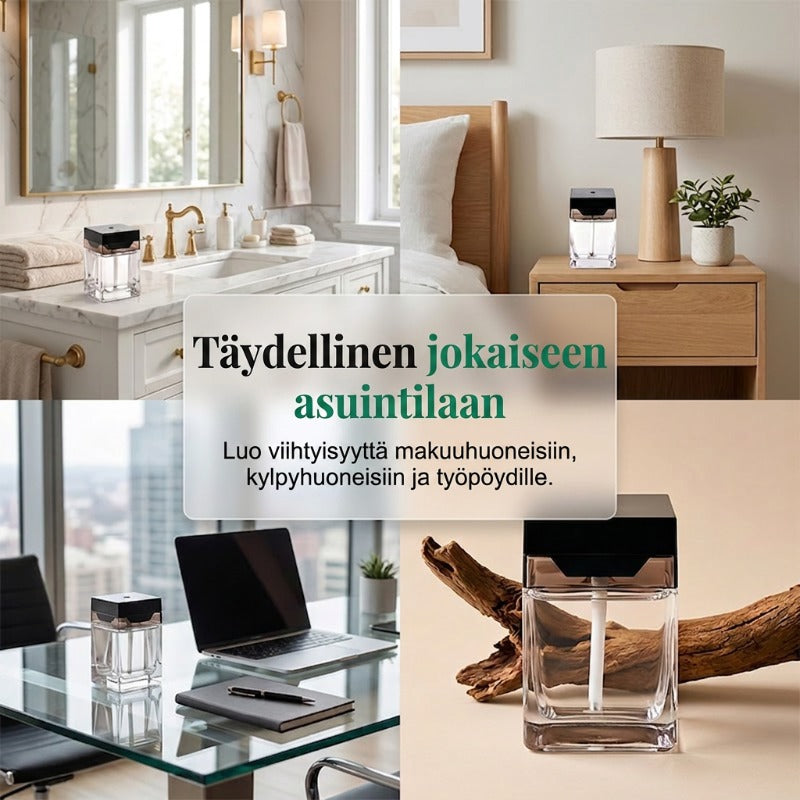 Flameless Essential Oil Diffuser with Long-Lasting Scent