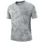 👕 T-shirt Sport Camouflage Séchage Rapide Homme 🌿 Respirant & Léger | Salle, Course, Plein Air 💪