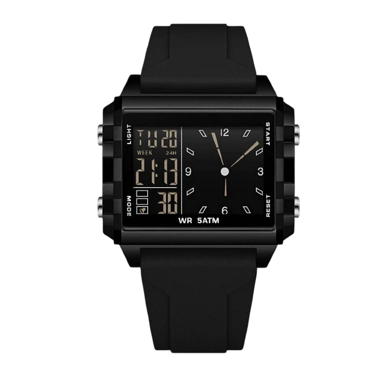 ⌚50% DE RÉDUCTION💎Montre digitale transparente étanche – Design vintage, affichage clair – Résiste aux éclaboussures, confortable au poignet – parfaite pour un look rétro-futuriste au quotidien✨