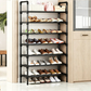 👟📦 Étagère à chaussures multicouche – Grande capacité, montage sans outils, structure robuste pour une entrée bien rangée 🏠💪