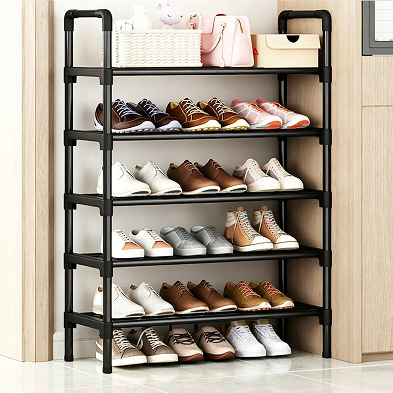 👟📦 Étagère à chaussures multicouche – Grande capacité, montage sans outils, structure robuste pour une entrée bien rangée 🏠💪