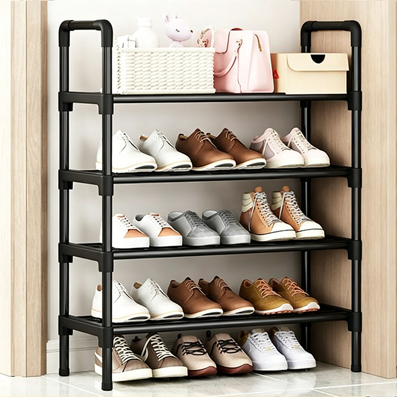 👟📦 Étagère à chaussures multicouche – Grande capacité, montage sans outils, structure robuste pour une entrée bien rangée 🏠💪