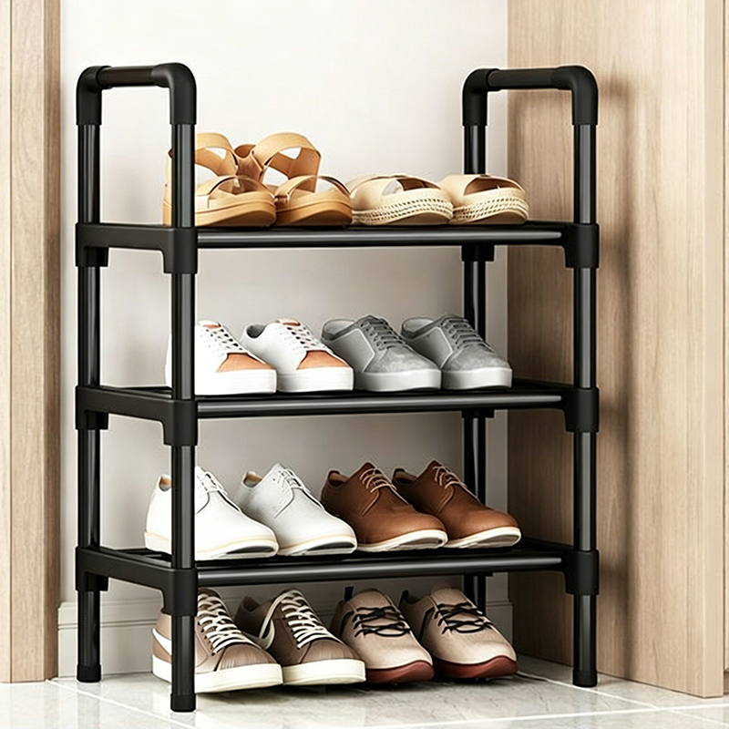 👟📦 Étagère à chaussures multicouche – Grande capacité, montage sans outils, structure robuste pour une entrée bien rangée 🏠💪