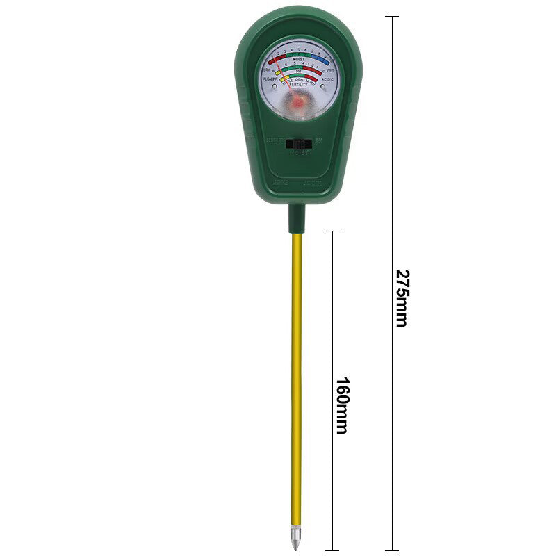 🌱 50 % DE RÉDUCTION ! 🔥 Analyseur de sol 3 en 1 avec affichage à aiguille – Mesure le pH, l'humidité et la luminosité – Idéal pour le jardin, la pelouse ou les plantes en pot – Montage facile, sans piles 🌿