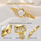 ⌚️🌸 OFFRE LIMITÉE 50% DE RÉDUCTION💎Montre Bracelet Élégante pour Femme – Bracelet Maillé Fin, Cadran Minimaliste, Accents Brillants – Parfaite pour le Bureau, les Rendez-vous ou le Glamour Quotidien ✨👗