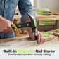🔨PROMO LIMITÉE -50%✨Marteau Griffe Multifonctionnel Industriel – Acier Forgé Haute Carbone, Guide-Clou Magnétique, Manche Ergonomique Anti-Vibration · Angle Réglable 💪