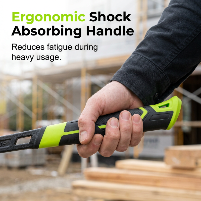 🔨PROMO LIMITÉE -50%✨Marteau Griffe Multifonctionnel Industriel – Acier Forgé Haute Carbone, Guide-Clou Magnétique, Manche Ergonomique Anti-Vibration · Angle Réglable 💪
