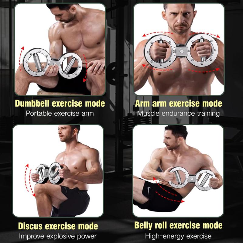 Appareil de rotation pour la coiffe des rotateurs, appareil de musculation de 5,4 kg pour les bras et les épaules avec résistance réglable, appareil d'entraînement pour les avant-bras et la force de préhension pour hommes et femmes