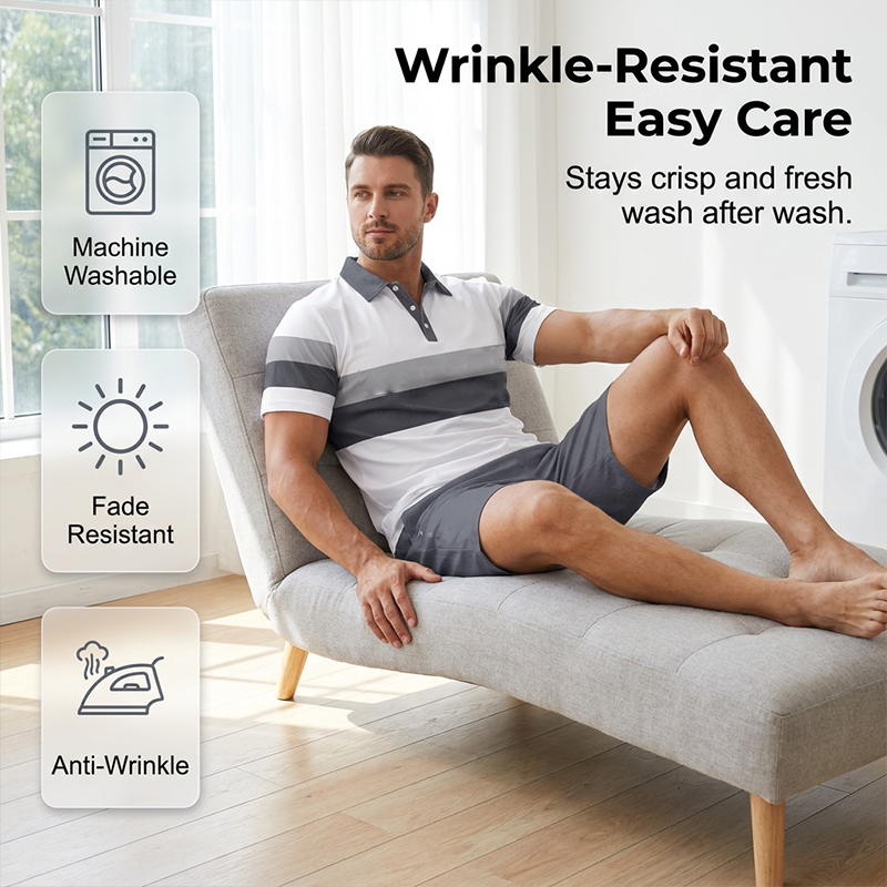 👕 50% DE RÉDUCTION ! ☀️ Ensemble 2 pièces pour homme (chemise et short) – Confortable, respirant et polyvalent – Idéal pour l'été, les loisirs ou les voyages – Style décontracté et frais 🩳✨
