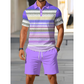 👕 50% DE RÉDUCTION ! ☀️ Ensemble 2 pièces pour homme (chemise et short) – Confortable, respirant et polyvalent – Idéal pour l'été, les loisirs ou les voyages – Style décontracté et frais 🩳✨