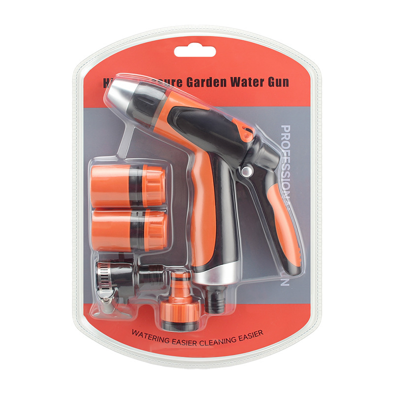 Pistolet d'arrosage haute pression pour tuyau de jardin