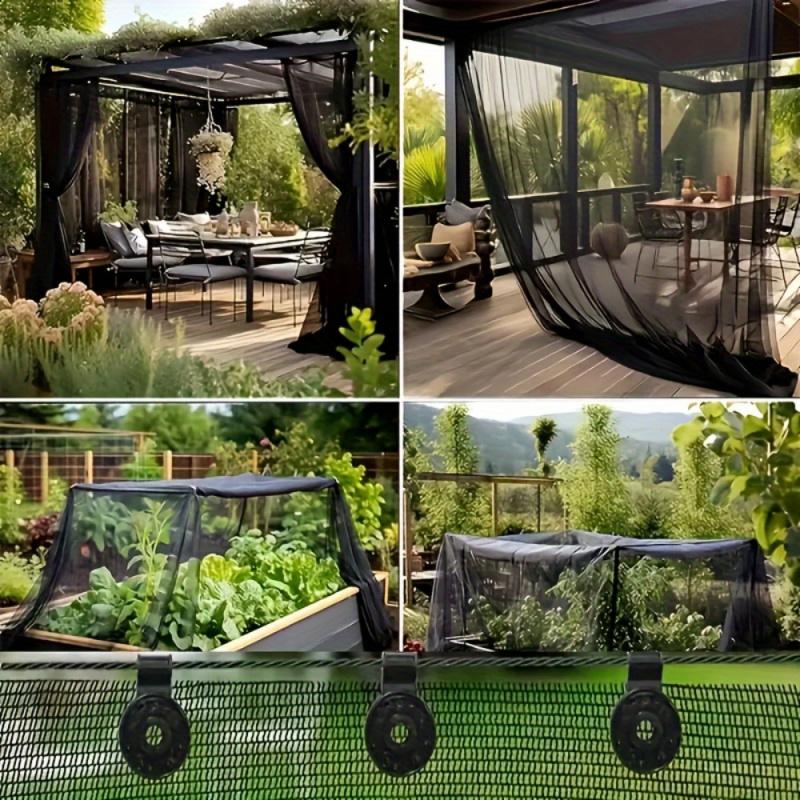 Filet anti-insectes pour la protection du jardin et de la terrasse