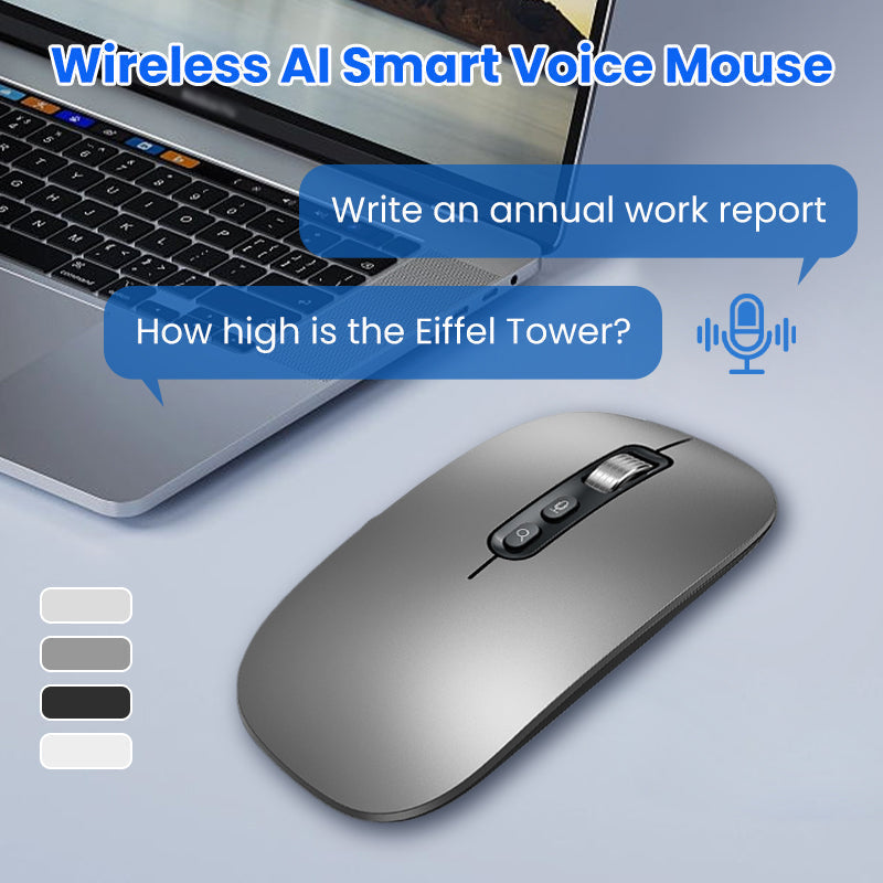 Souris vocale intelligente sans fil AI