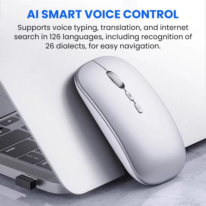 Souris vocale intelligente sans fil AI