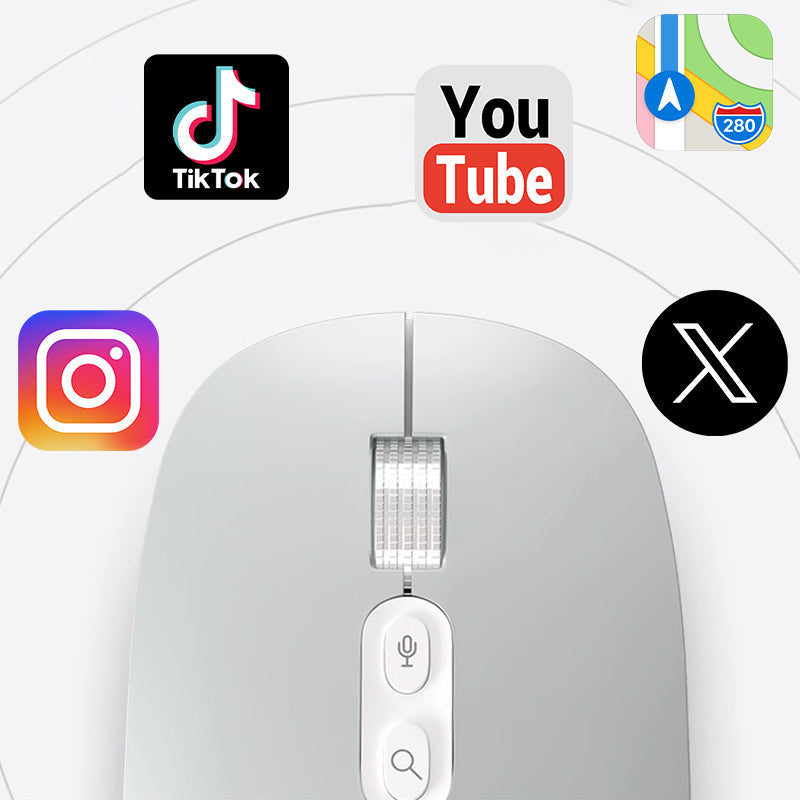 Souris vocale intelligente sans fil AI