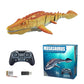 Jouet de natation Mosasaurus radiocommandé 2,4 GHz avec pulvérisation