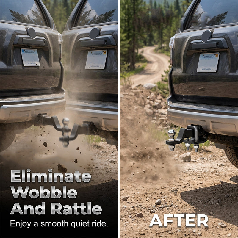 ⏰Stabilisateur d’attelage anti-vibration robuste – Réduit les secousses & les bruits – Idéal pour remorques, caravanes ou porte-vélos – installation facile et sécurité renforcée 🛡️✨