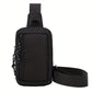 📢📢50 % DE RÉDUCTION !! ⏰Sac Bandoulière Homme Urban Commuter – Tissu Polyester Résistant Eau, Compartiments Organisés Passeport Téléphone Clés, Sangle Réglable 3 Ports · Ultraléger · Noir ✨
